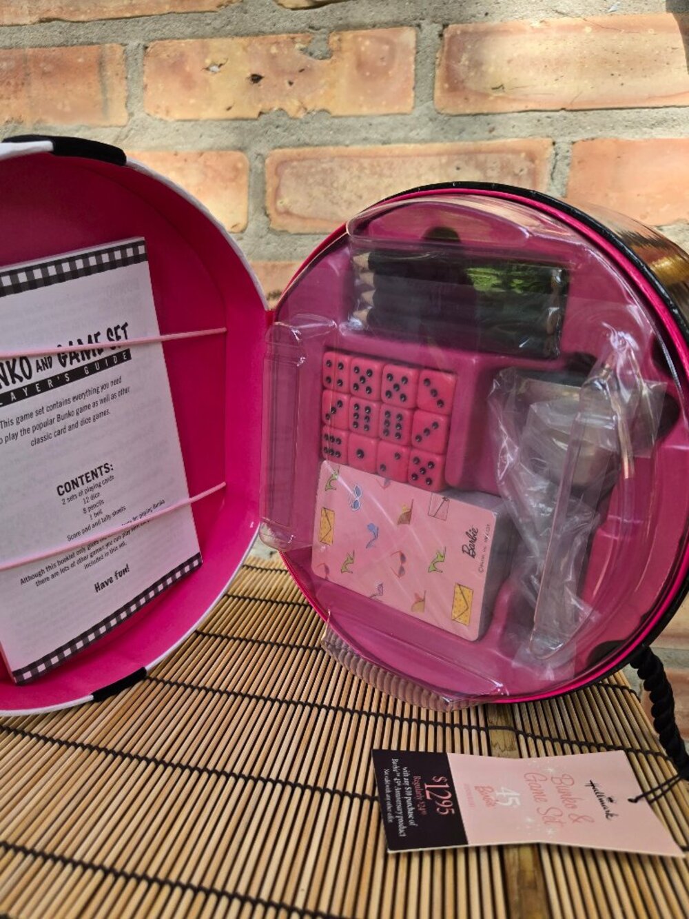 Barbie Hatbox Bunco Game